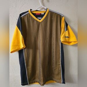 UNIONBAY Yellow and Black Men's Jersey